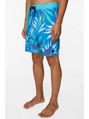 O' Neill Hyperfreak Incognito Board Shorts 36 Swim Trunks Print Bright Floral